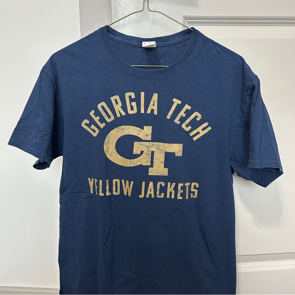 Georgia Tech Yellow Jackets Navy Graphic Tee
